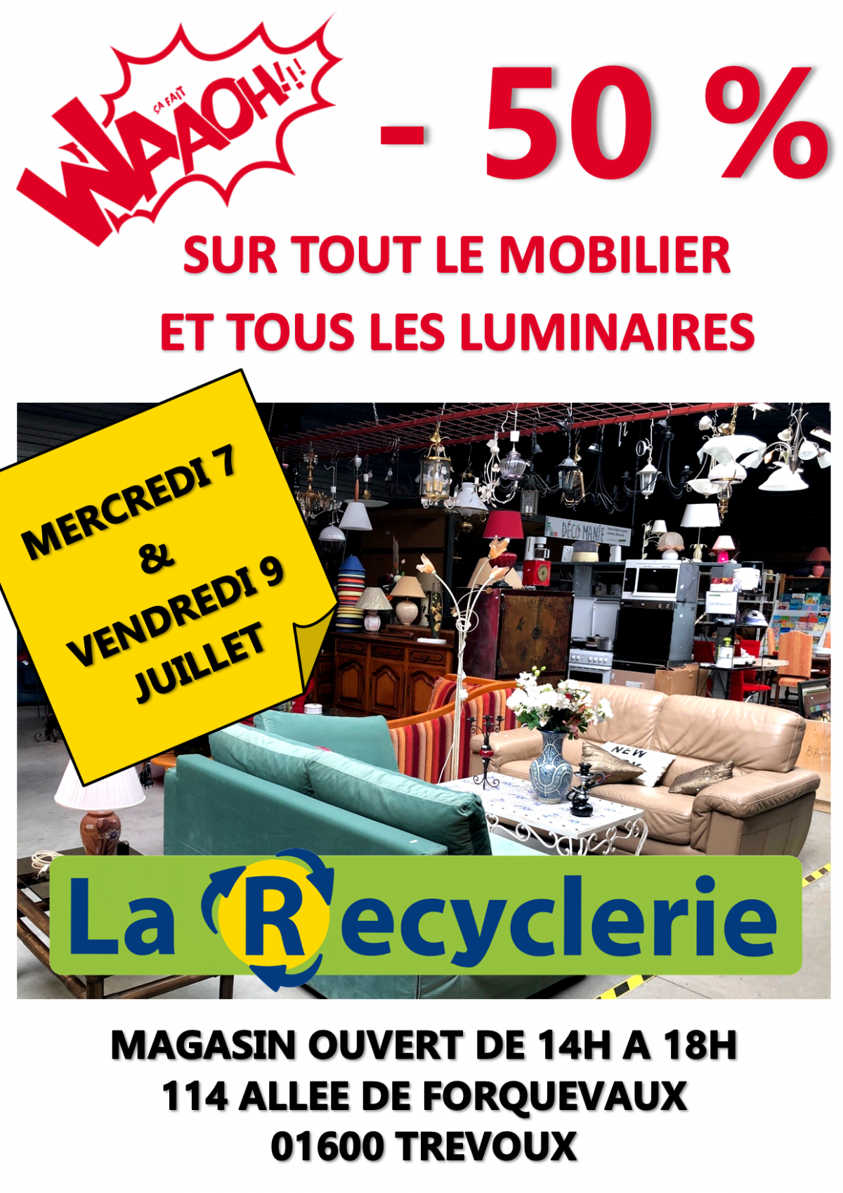 PROMO MOBILIER LUMINAIRES