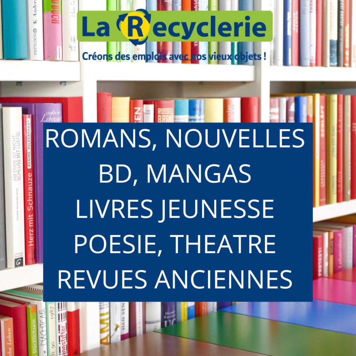 RECYCLERIE livres