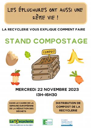 Affiche stand compostage SERD2