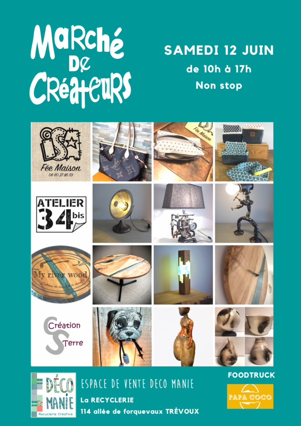 AFFICHE AVEC CREATEURS 12.06