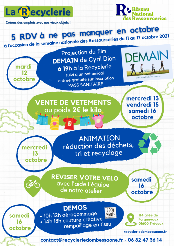 affiche RDV en octobre